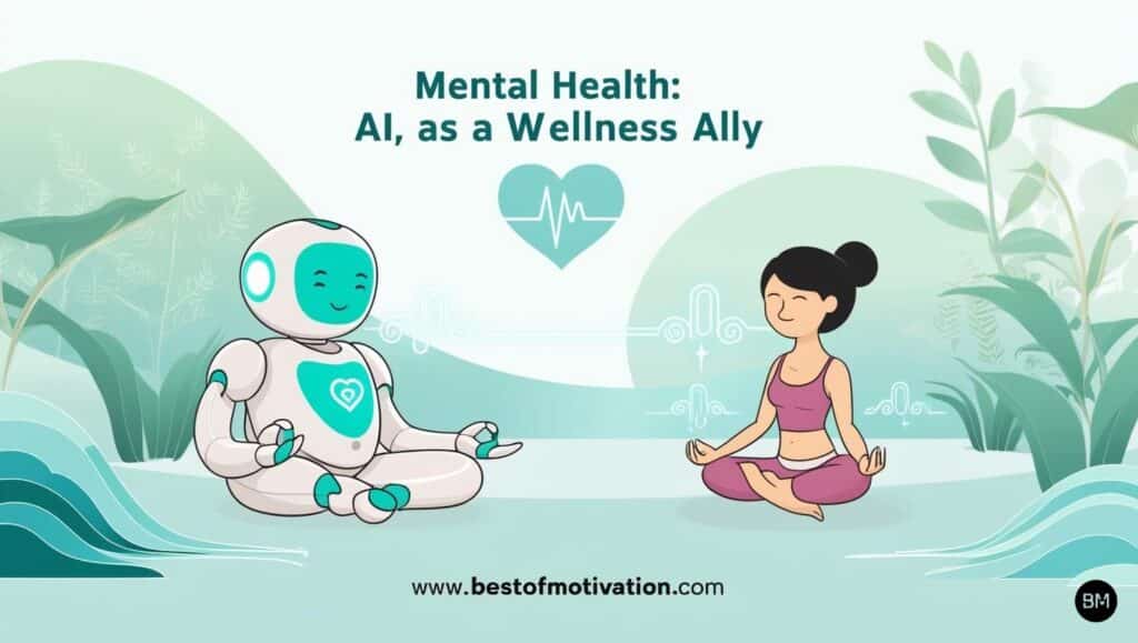 AI-powered wellness tools supporting mental health and personal wellbeing ✨